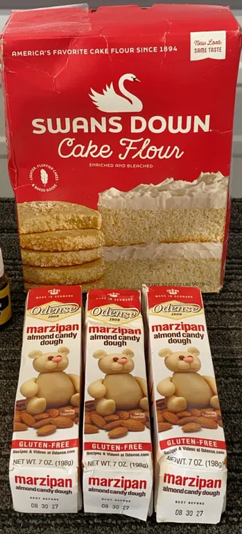*NEW* Swans Down Cake Flour & Odense Marzipan Almond Candy Dough - Best By: 11/2027 & 8/2027