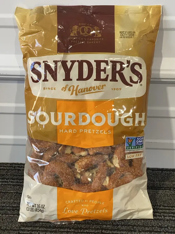 *NEW* Snyder's of Hanover Sourdough Hard Pretzels, 16 Oz - Best By: 10/2026
