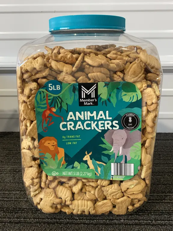 *NEW* Member's Mark Animal Crackers 5 lb - Best By: 3/2027