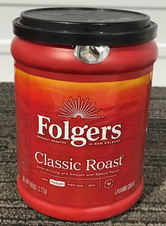 *NEW* Folgers Classic Roast Medium Roast Ground Coffee, 9.6 Oz - Best By: 5/2027