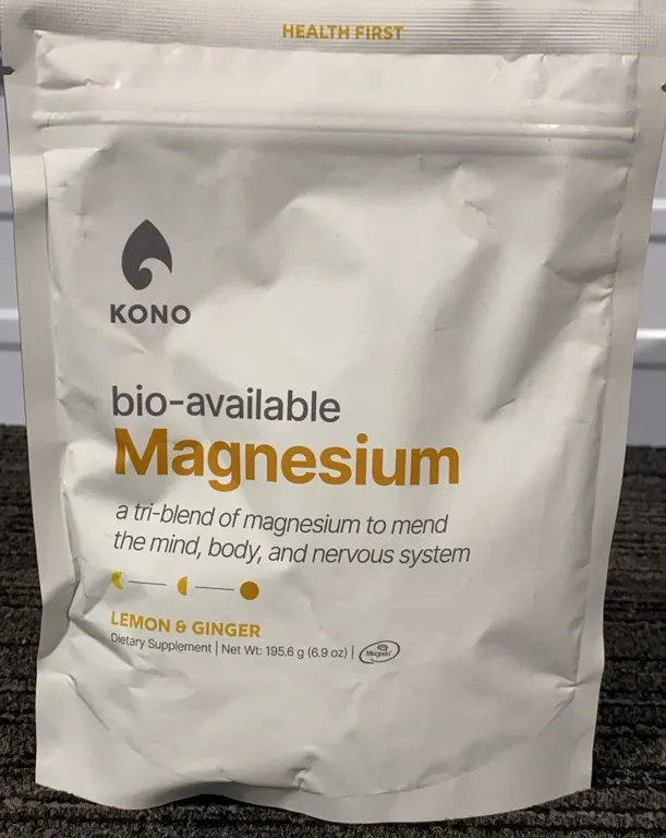 *NEW* KONO bio-available Magnesium, 6.9 Oz - Best By: Not Visible