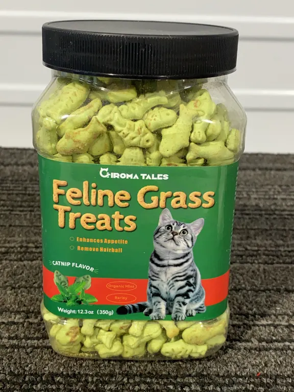 *NEW* Chiroma Tales Feline Grass Treats, 12.3 Oz - Best By: 10/2028