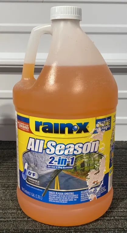 *NEW* Rain-X All Season 2-in-1 Windshield Wash, 1 Gallon