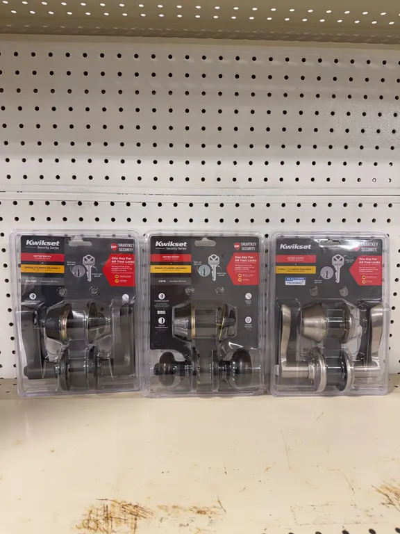 (3) Kwikset Exterior Door Handles