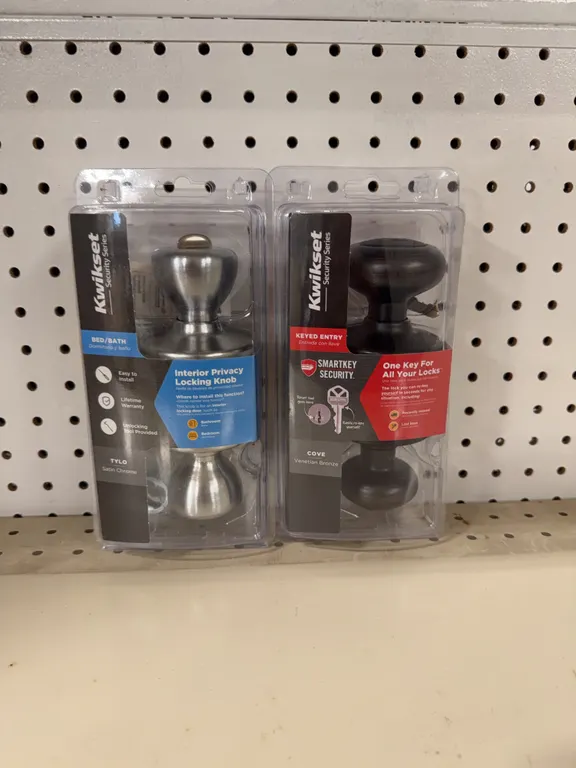 (2) Kwikset Exterior Door Handles