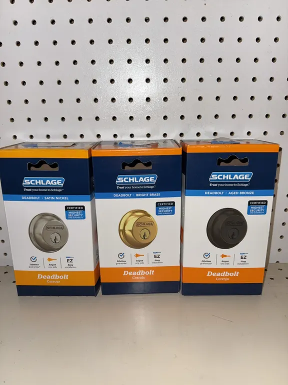 Schlage deadbolt kits