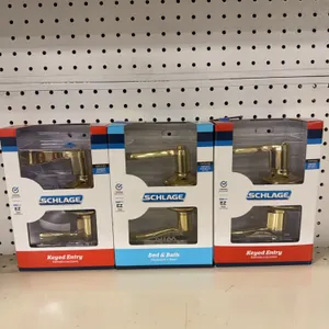 (3) Schlage Door Handle Sets