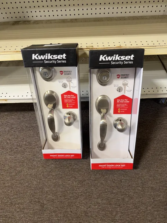 (3) Kwikset Front Door Lock Set