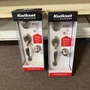 (3) Kwikset Front Door Lock Set