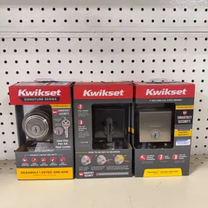 (3) Kwikset Dead Bolt Set