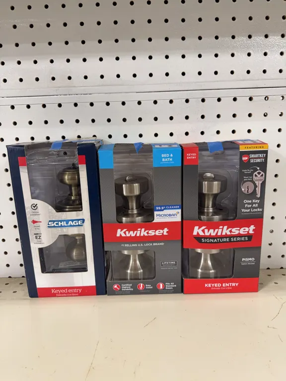 Schlage and Kwikset Door Handle Sets