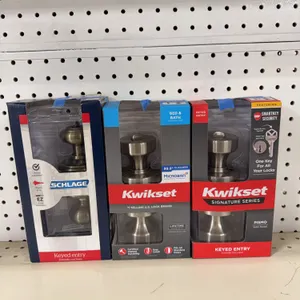 Schlage and  Kwikset Door Handle Sets