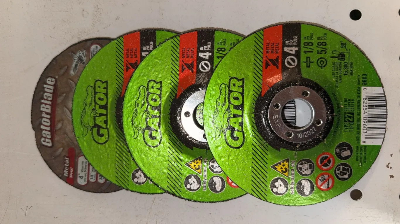 4 inch gator, metal, grinding wheels
