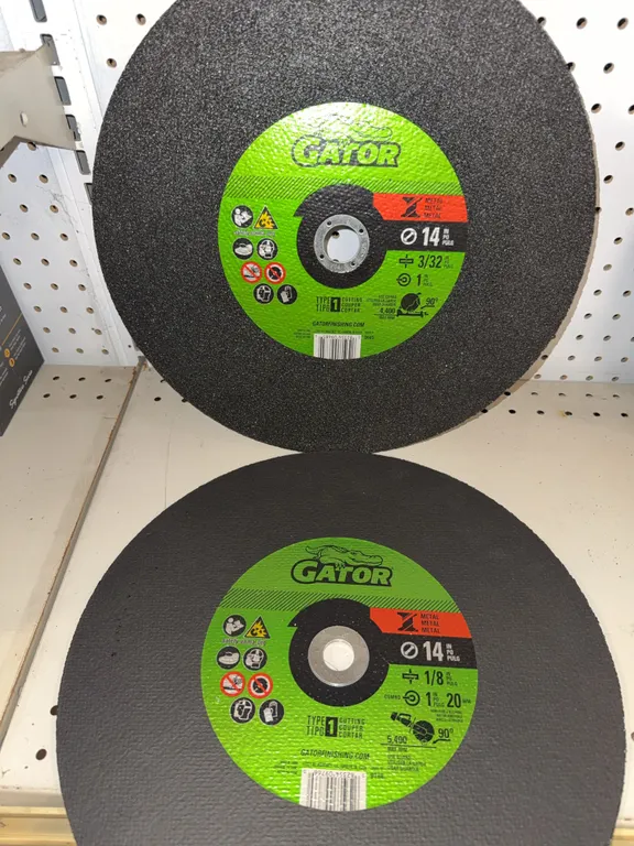 14 inch metal cut off wheels