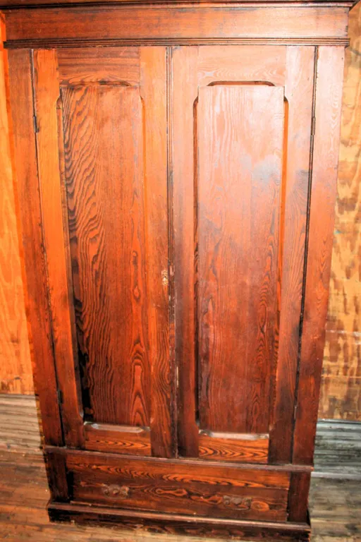 Ash Two-Door Wardrobe With Bottom Drawer