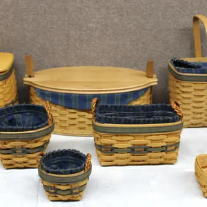 Longaberger Collectors Club Baskets & Case
