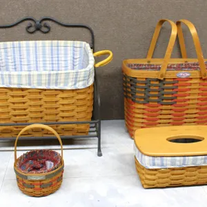 Longaberger Baskets 1997-2000 With Liners