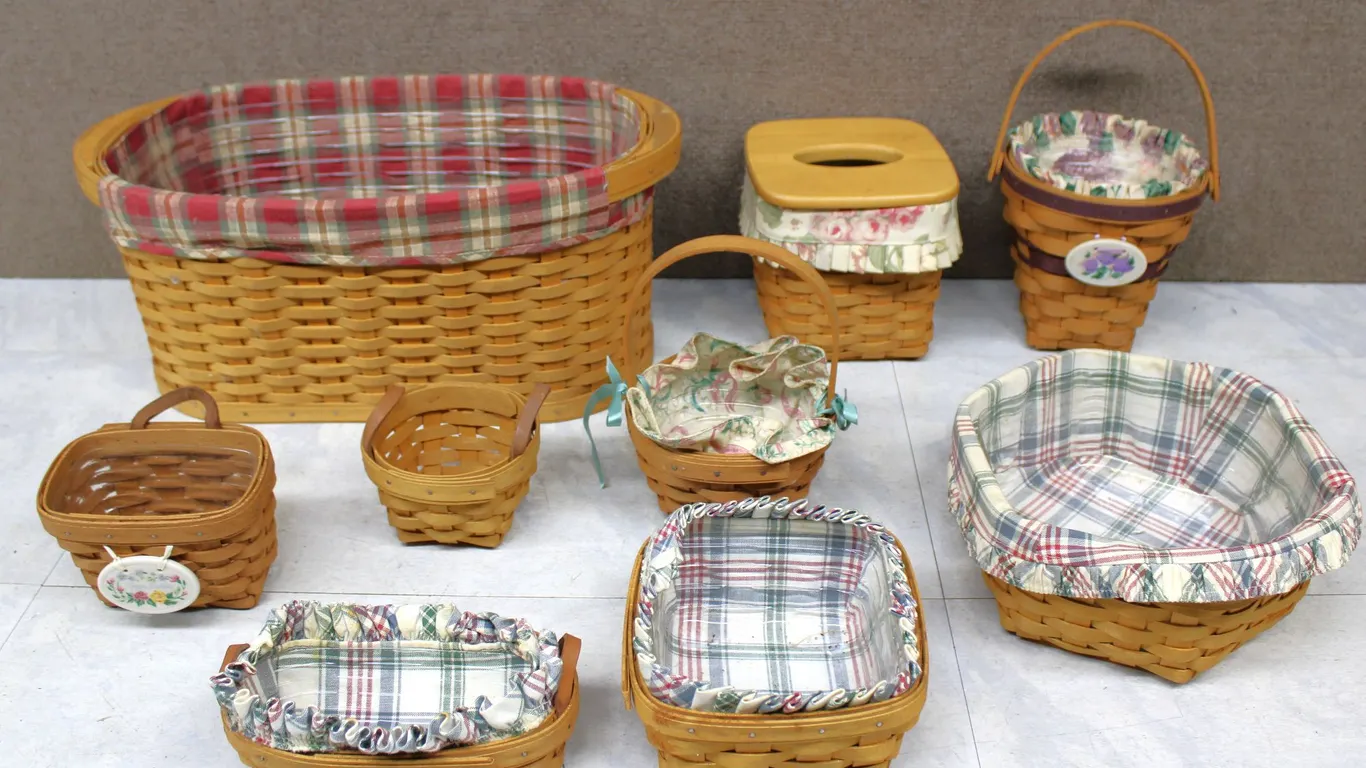 Longaberger Handwoven Baskets