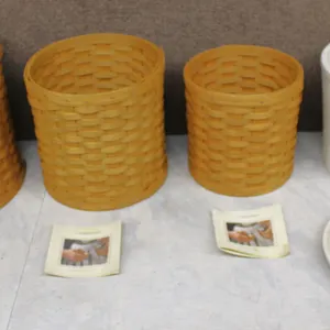 Longaberger Canister Baskets and Liners