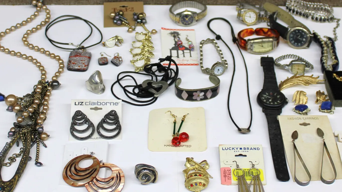 Costume Jewelry and Watches