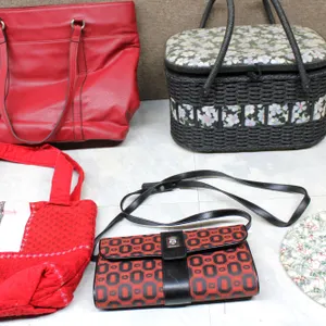 3 Bags Plus Sewing Basket & Supplies