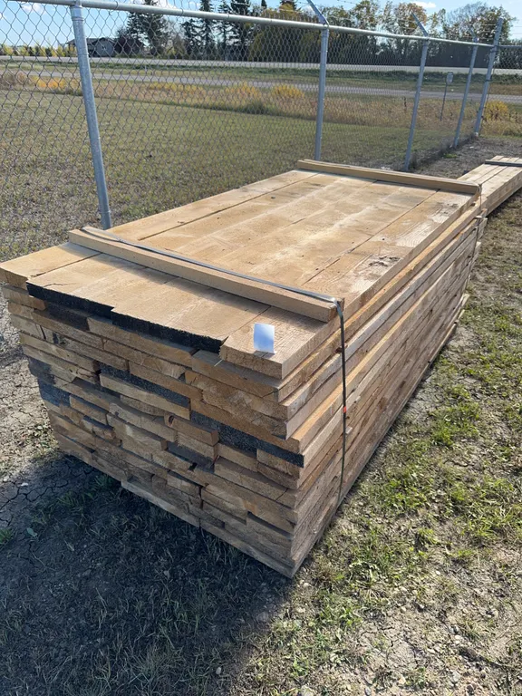 LUMBER: Approx 70 2"x8' misc widths Rough cut spruce