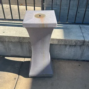 Poly cigarette receptacle