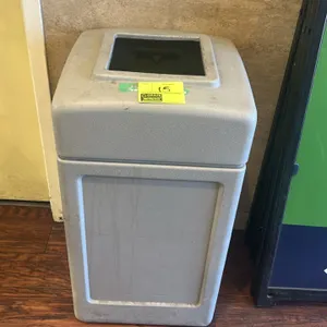Poly recycling bin