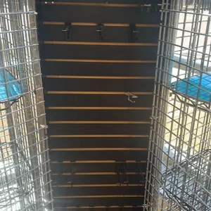 21” Lamiante pegboard merchandiser