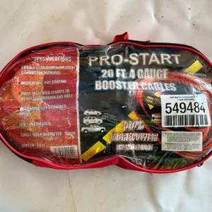 PRO-START PS4PB002 20FT. 4 GAUGE BOOSTER CABLES