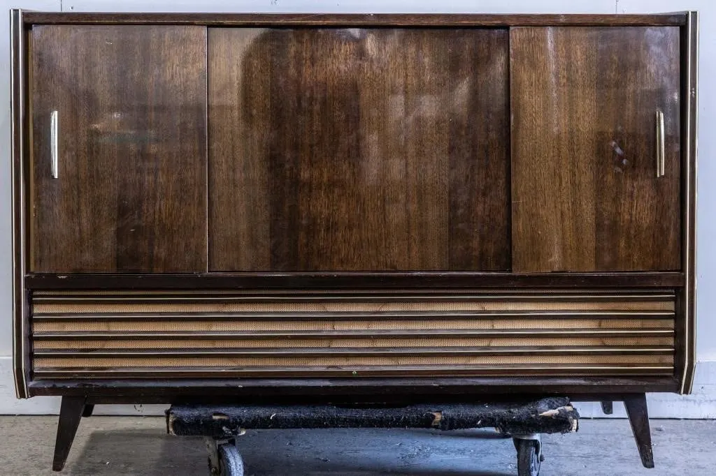 MID CENTURY TELEFUNKEN HYMNUS HIFI STEREO CONSOLE