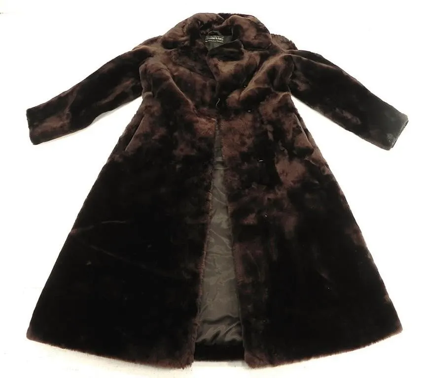 DWORKINS 70'S FAUX FUR COAT