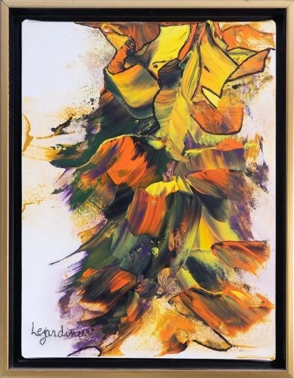 LEJARDINIER "MAMBO-MASQUE" 2002 ACRYLIC
