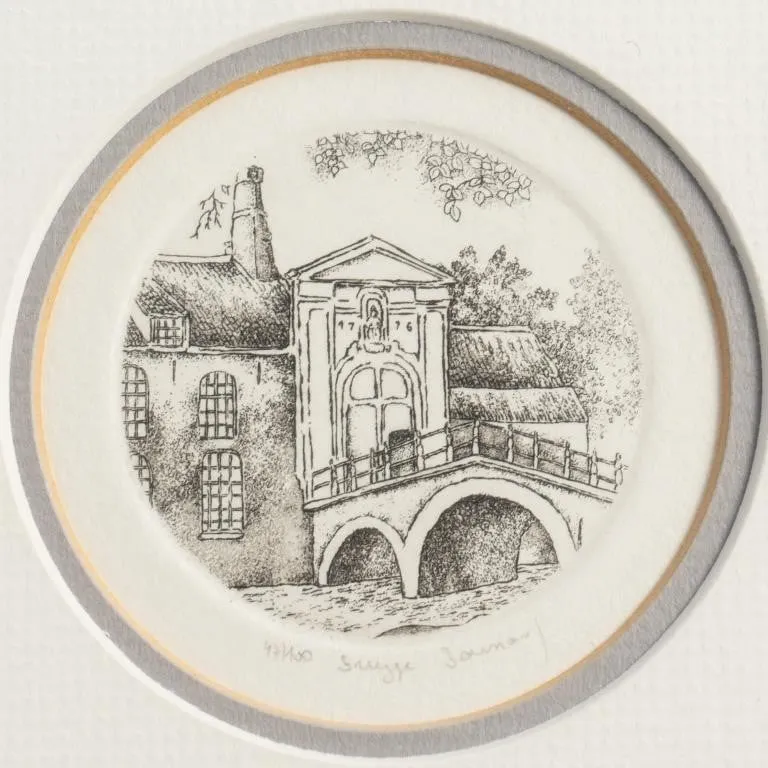 BRUGES B�GUINAGE ETCHING ED. 47/100