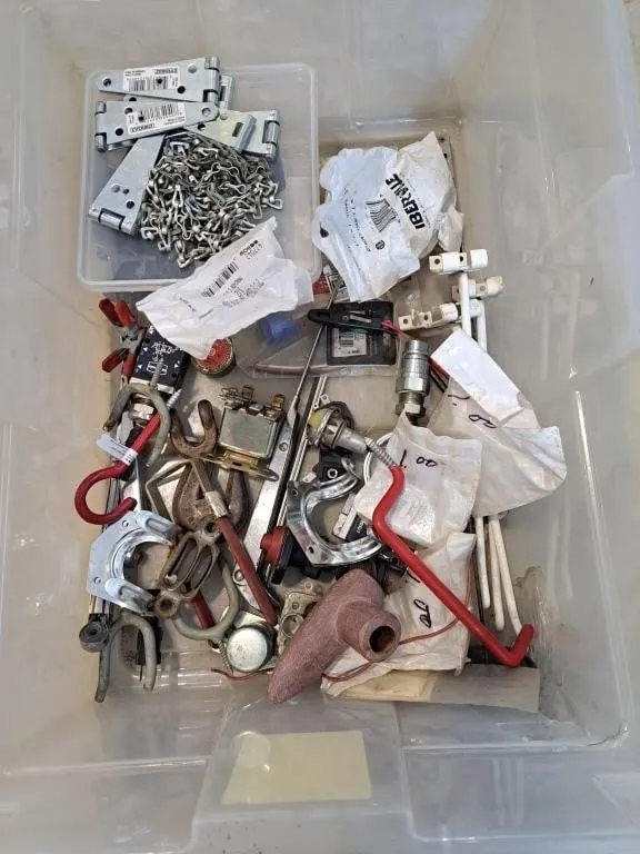 Steel Cable, Screw in Hooks, Pullies, etc.