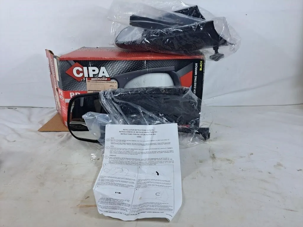 CIPA Towing Mirrors in Original Box & Honda Floor