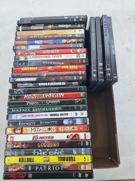 Assortment of Movie DVD's