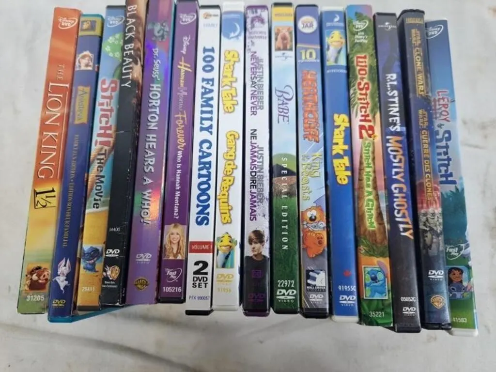 Assortment of Movie Dvds