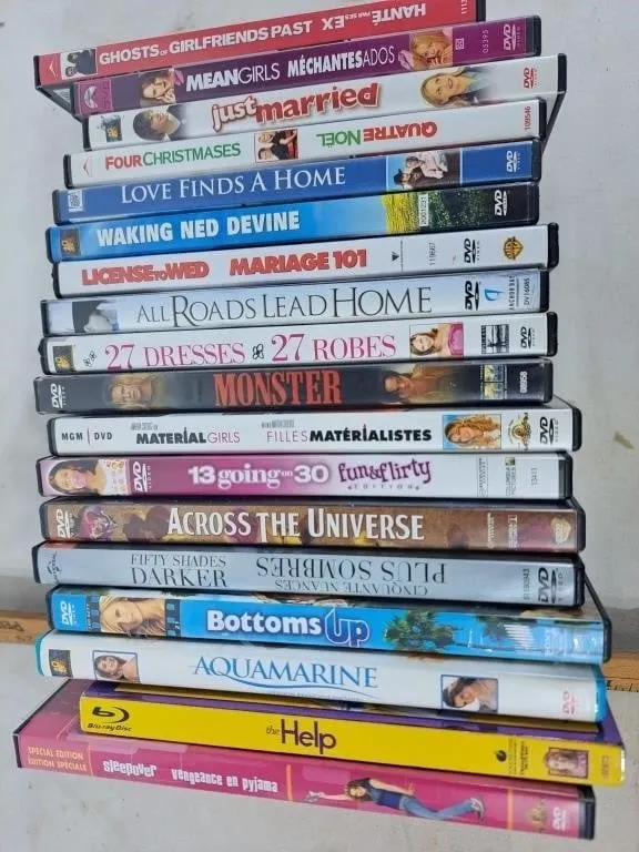 Assortment of Movie Discs