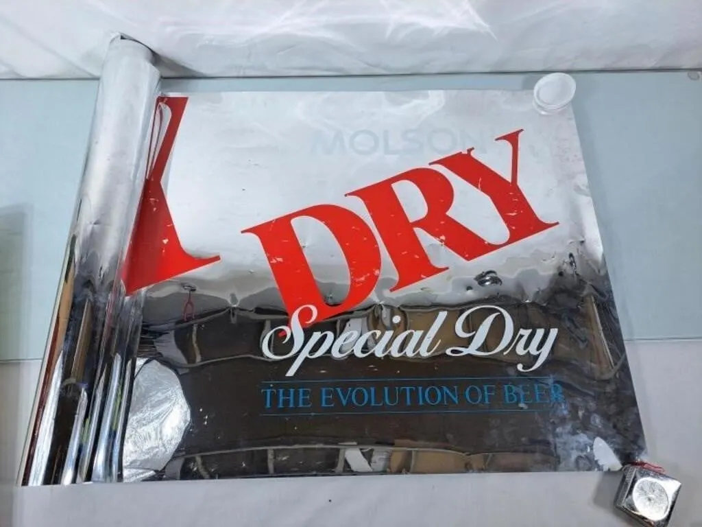 Molson Dry Special Dry Banner - 24"Hx72"L