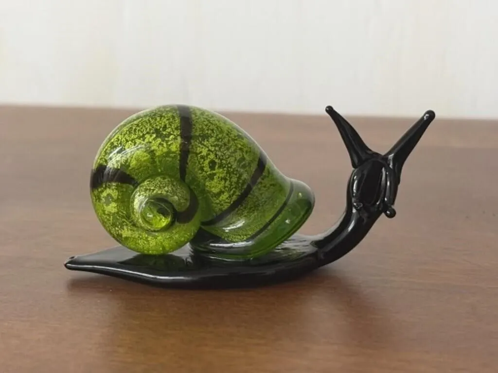 Coloured Glass Snail