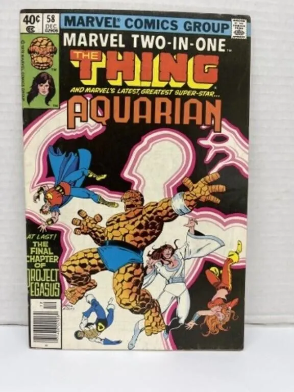 Comic - Marvel Two-In-One 1979 #58