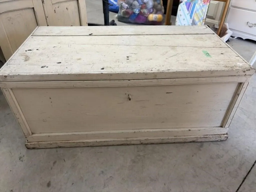 Wooden Chest, 43x23x18 "