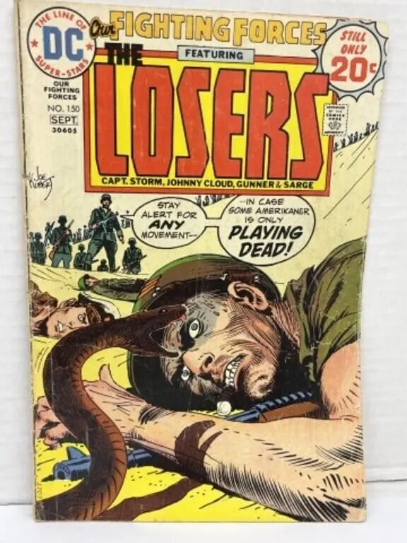 Comic - D.C. Our Fighting Forces 1974 #150