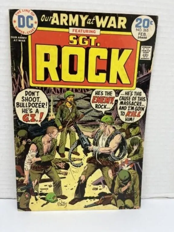 Comic - D.C. Our Army at War 1974 #265