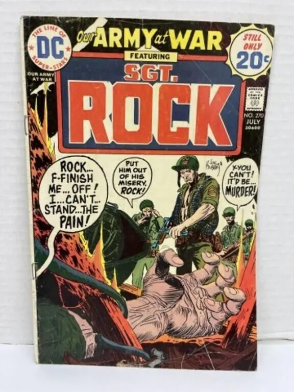 Comic - D.C. Our Army at War 1974 #270
