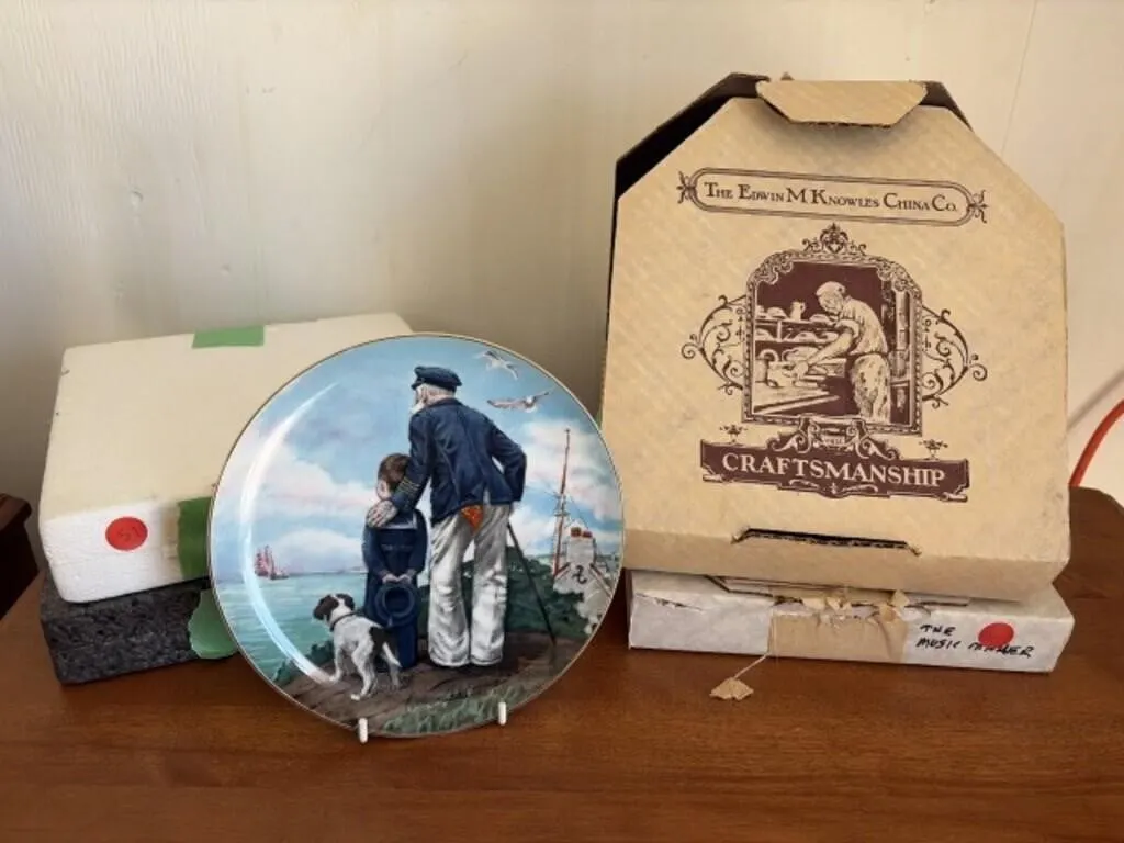 Rockwell & Keirstead Collector Plates (4)