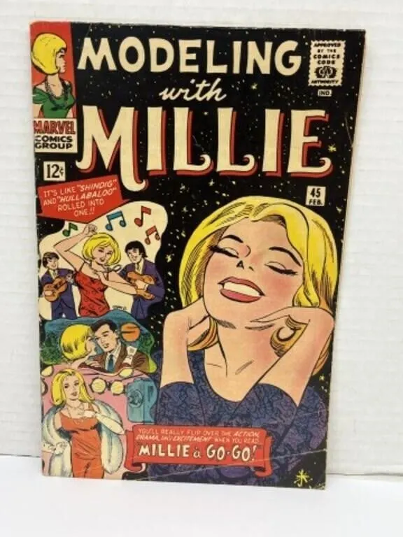 Comic - Marvel Modeling with Millie 1966 #45