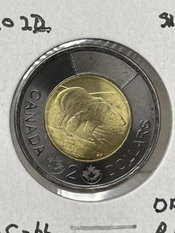 2022 Cdn Toonie - Dark Rim