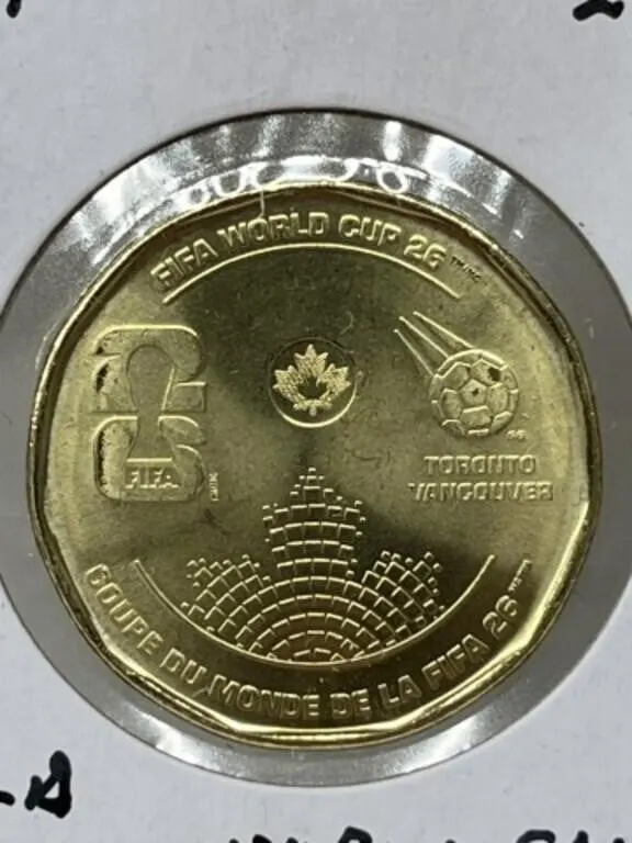 2026 Cdn Loonie - Fifa World Cup